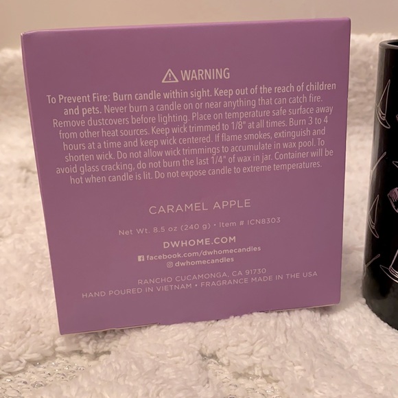 🧙🧹CARAMEL APPLE Scented Candle by DW HOME - Picture 4 of 4